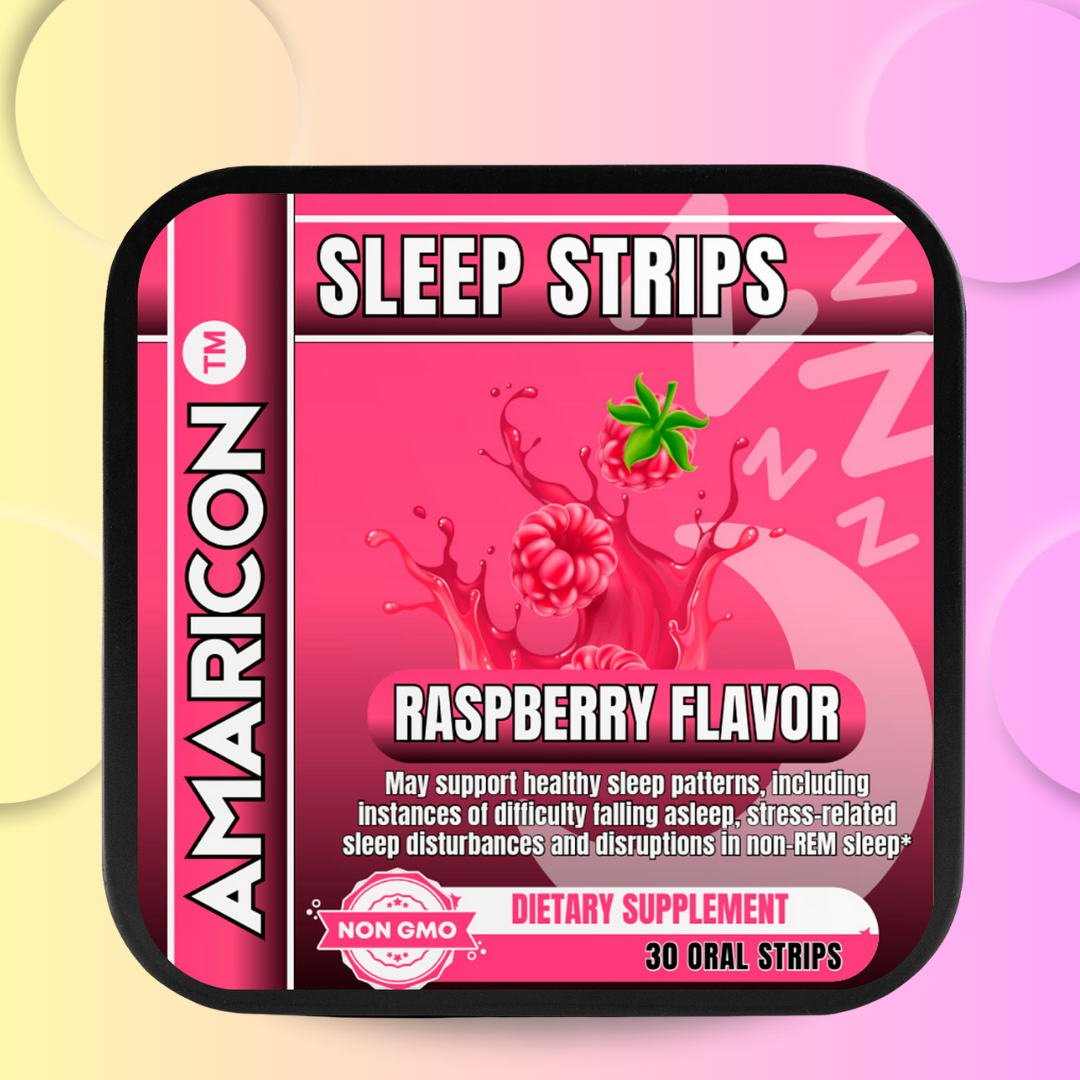 Sleep Strips | All-Natural, Non-Addictive Sleep Support