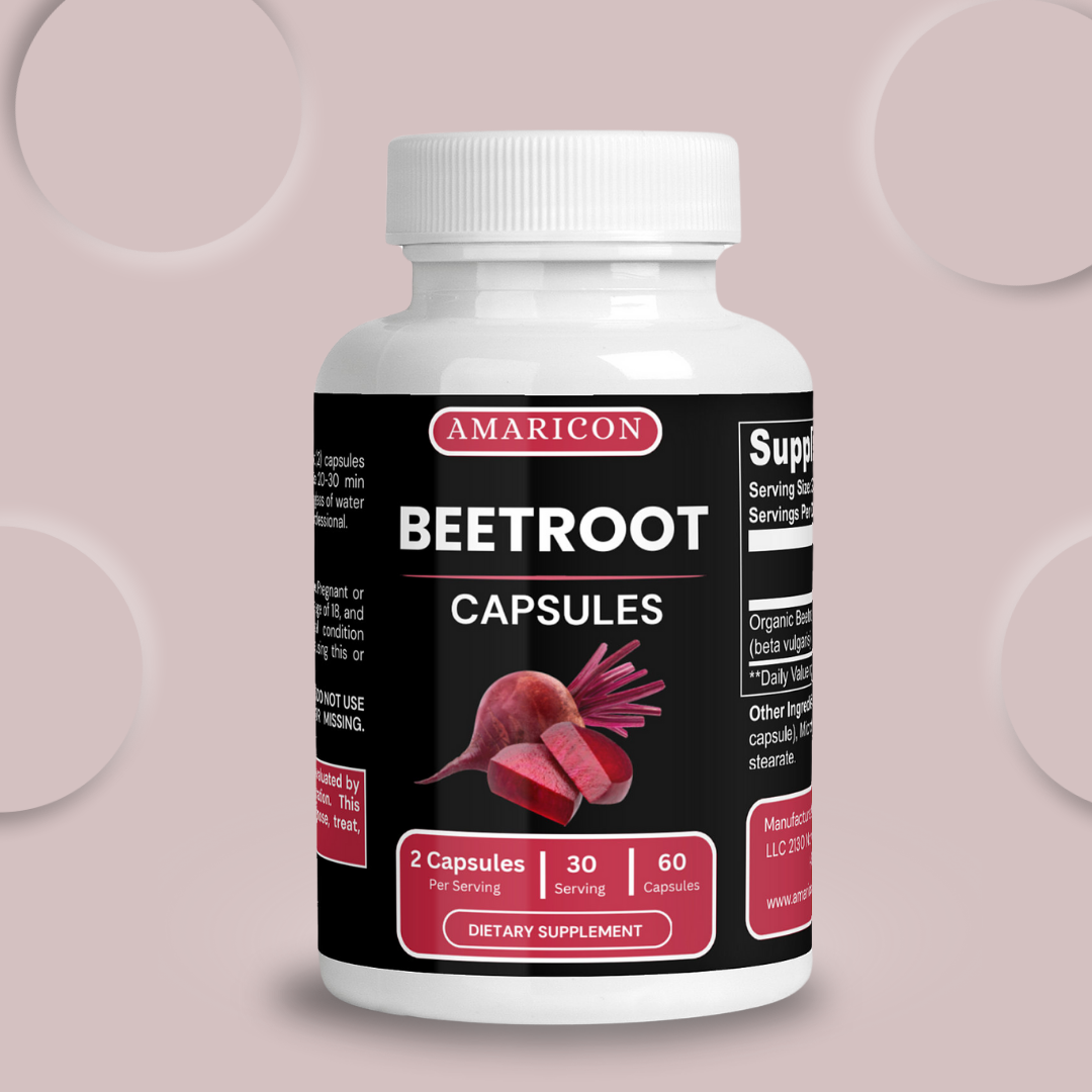 Beetroot Capsules: Elevate Your Health Naturally