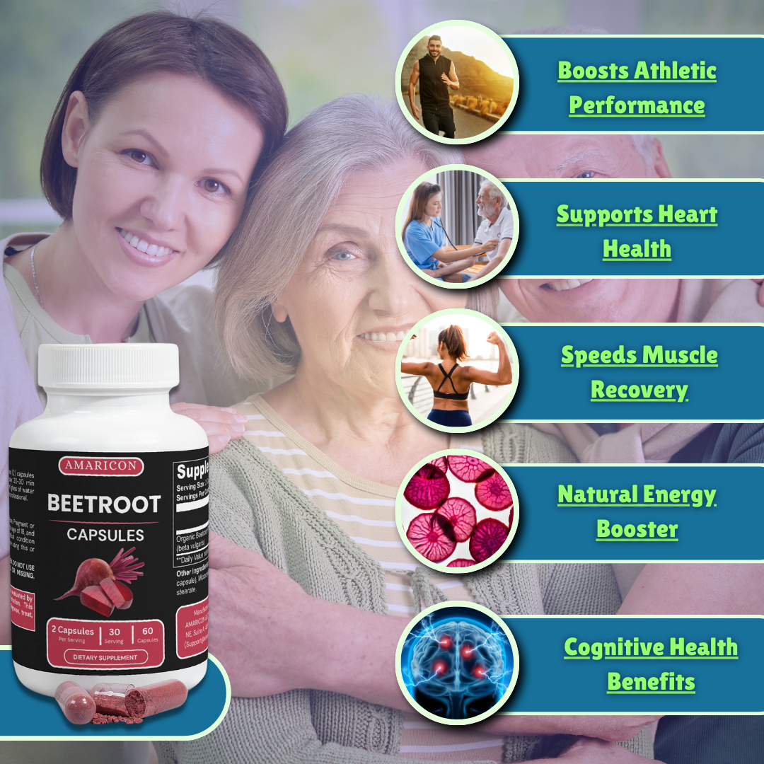 Beetroot Capsules: Elevate Your Health Naturally