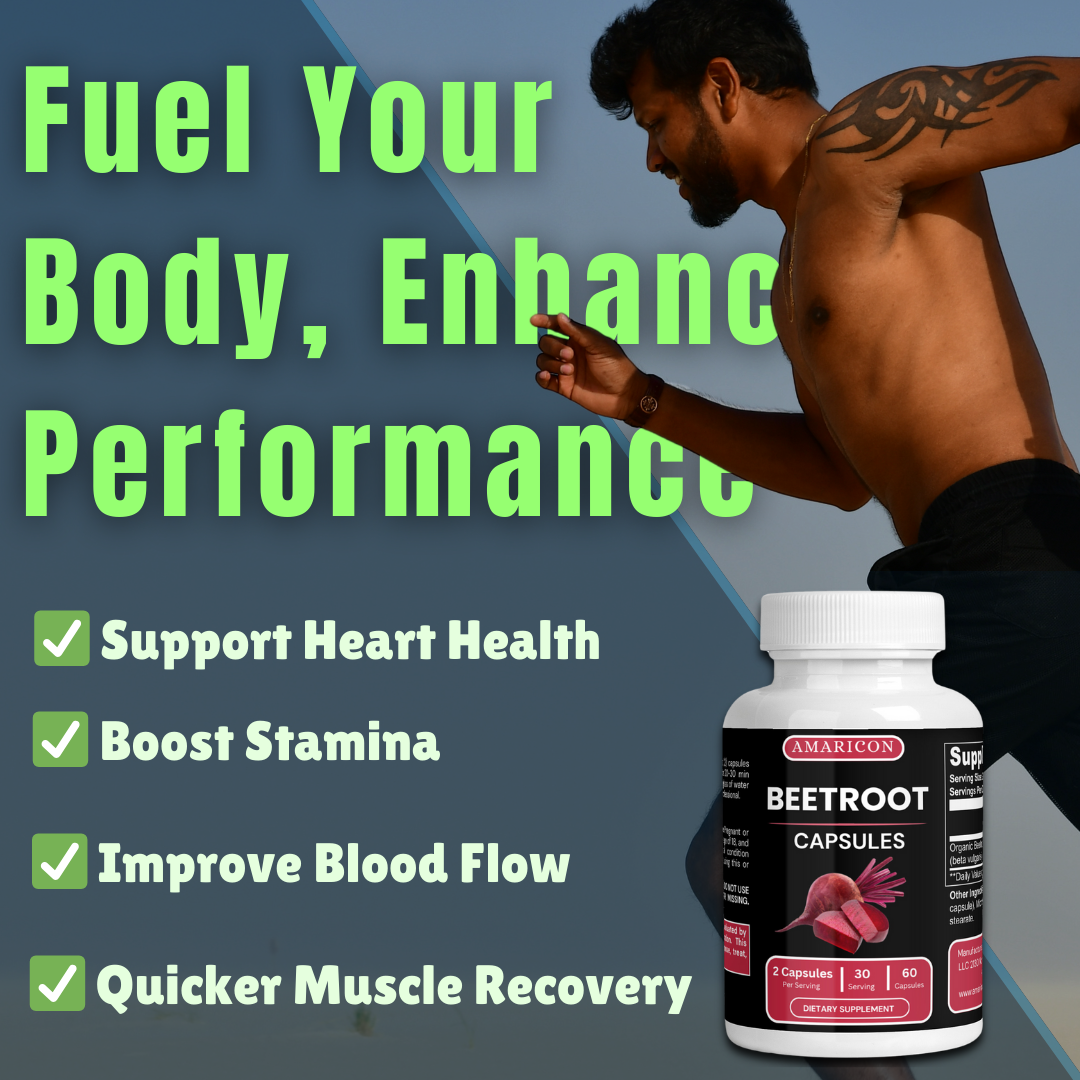 Beetroot Capsules: Elevate Your Health Naturally