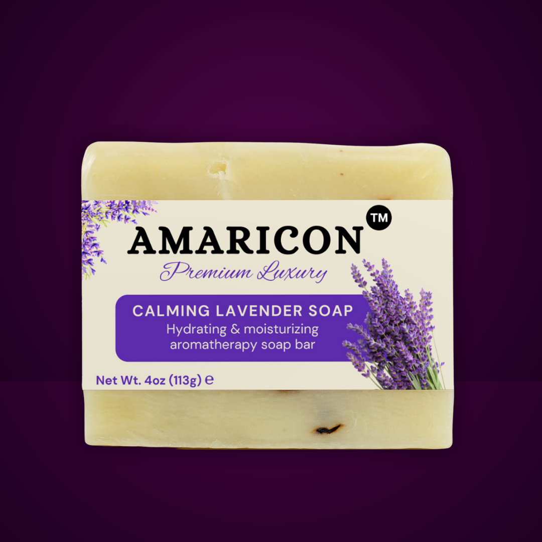 Calming Lavender Soap – Luxurious Aromatherapy & Moisturizing Cleanse – 4 oz
