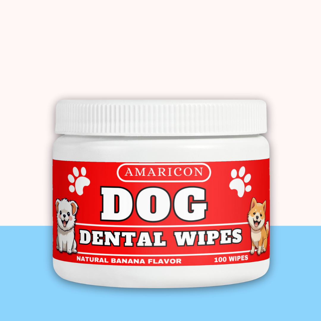 Dog Dental Wipes – Easy and Effective Oral Care – 100 Wipes