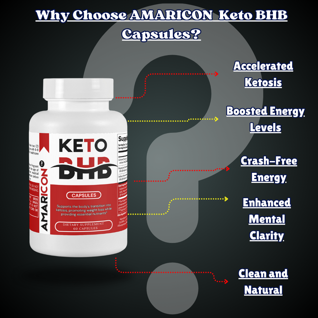 Keto BHB Capsules: Advanced Ketosis Support for Weight Loss & Energy