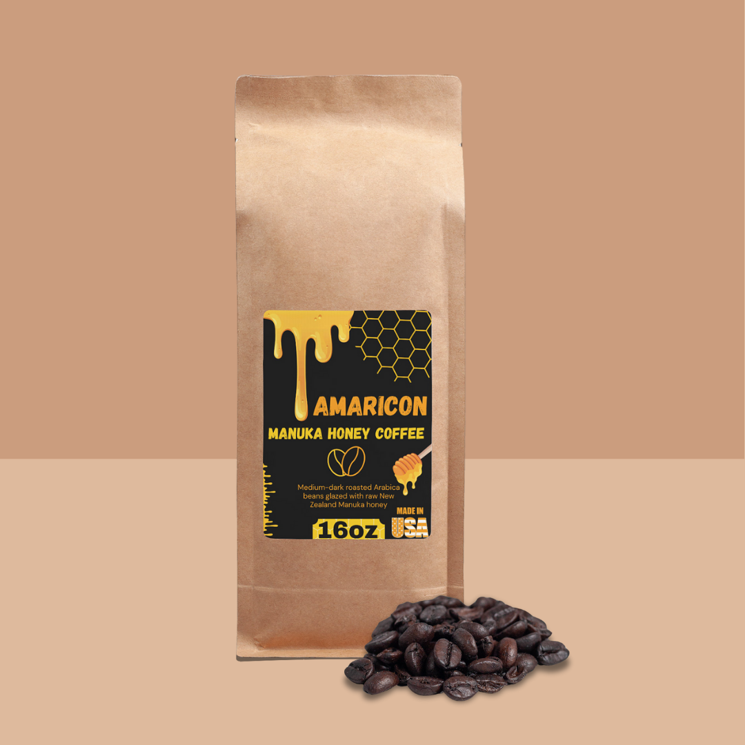 Manuka Honey Coffee 16oz - Exquisite Flavor, Health Benefits, and Daily Indulgence