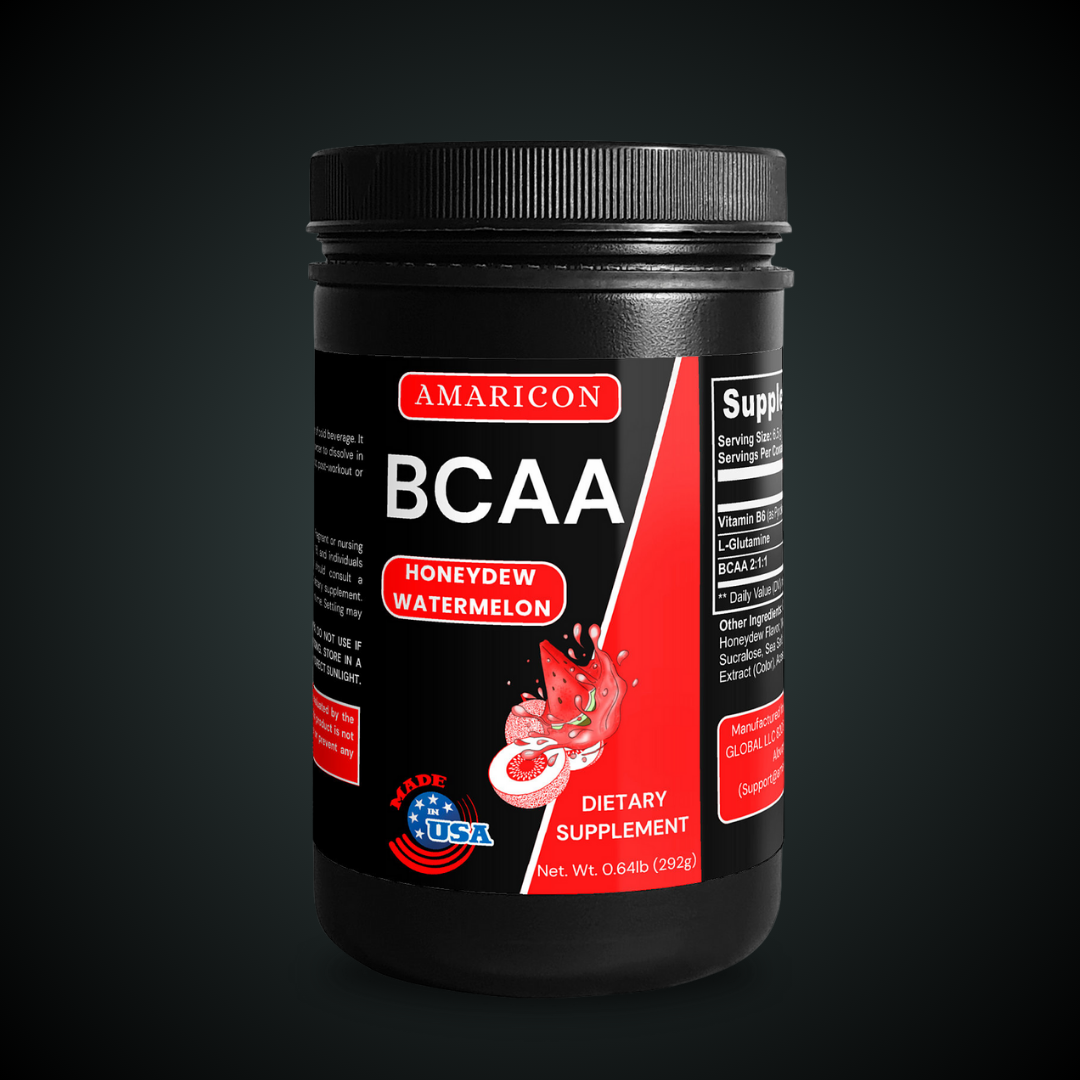 BCAA Post Workout Powder (Honeydew/Watermelon) – Premium BCAA Supplement for Muscle Recovery and Growth