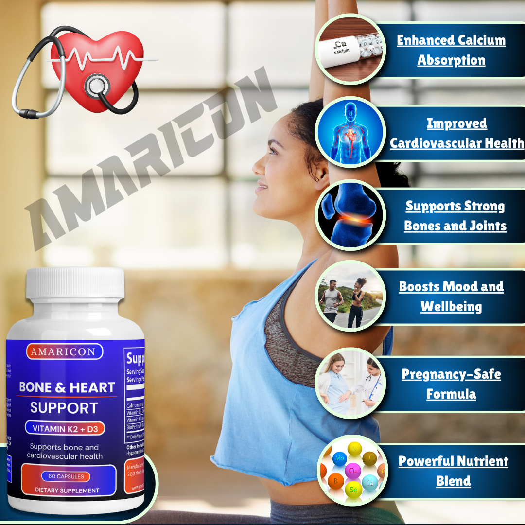 Bone & Heart Support – 60 Capsules