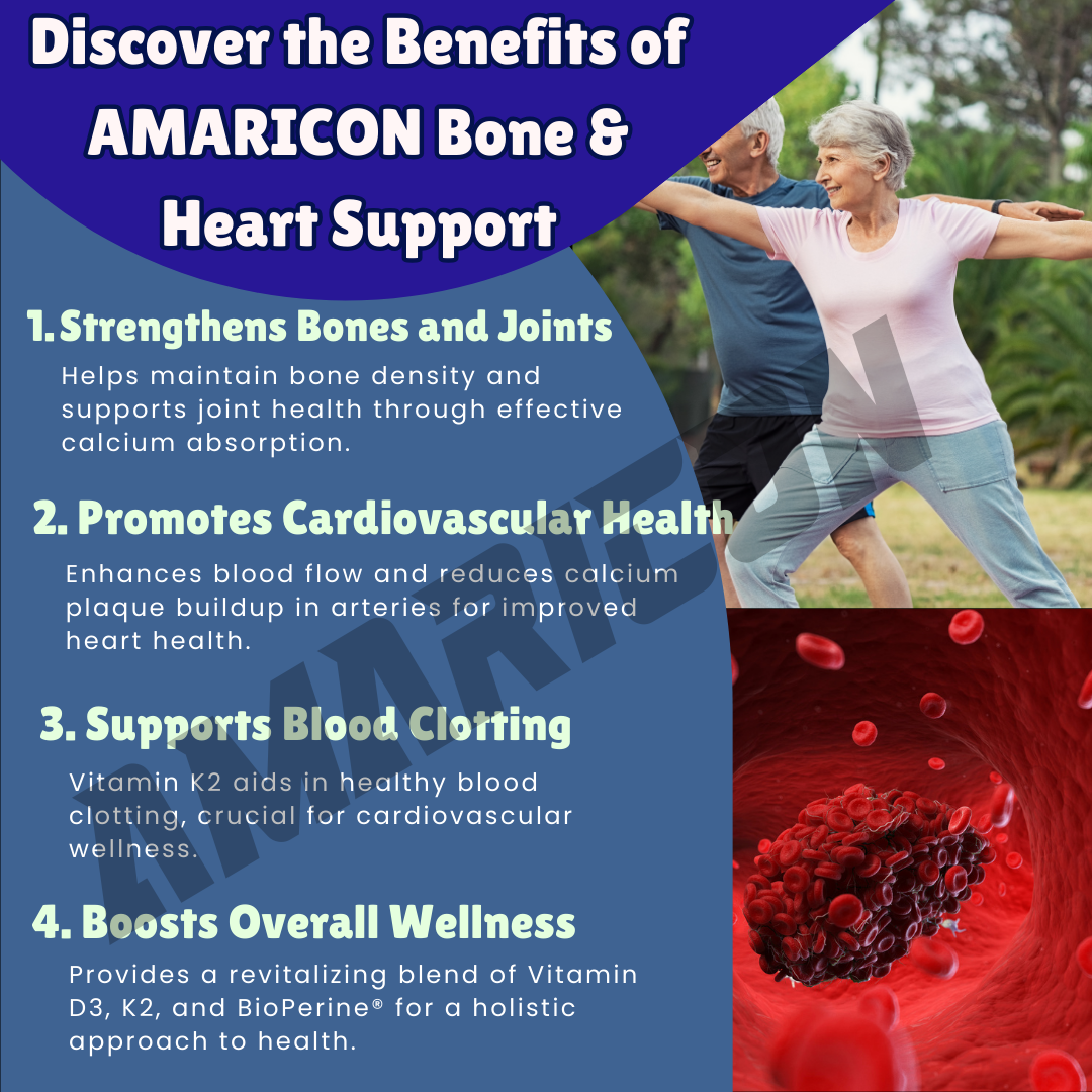 Bone & Heart Support – 60 Capsules