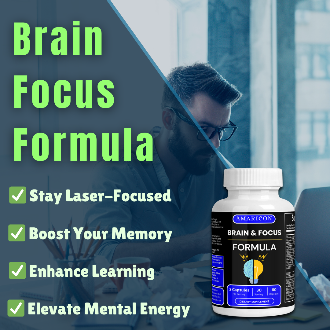 Brain & Focus Formula: Enhance Your Mental Clarity