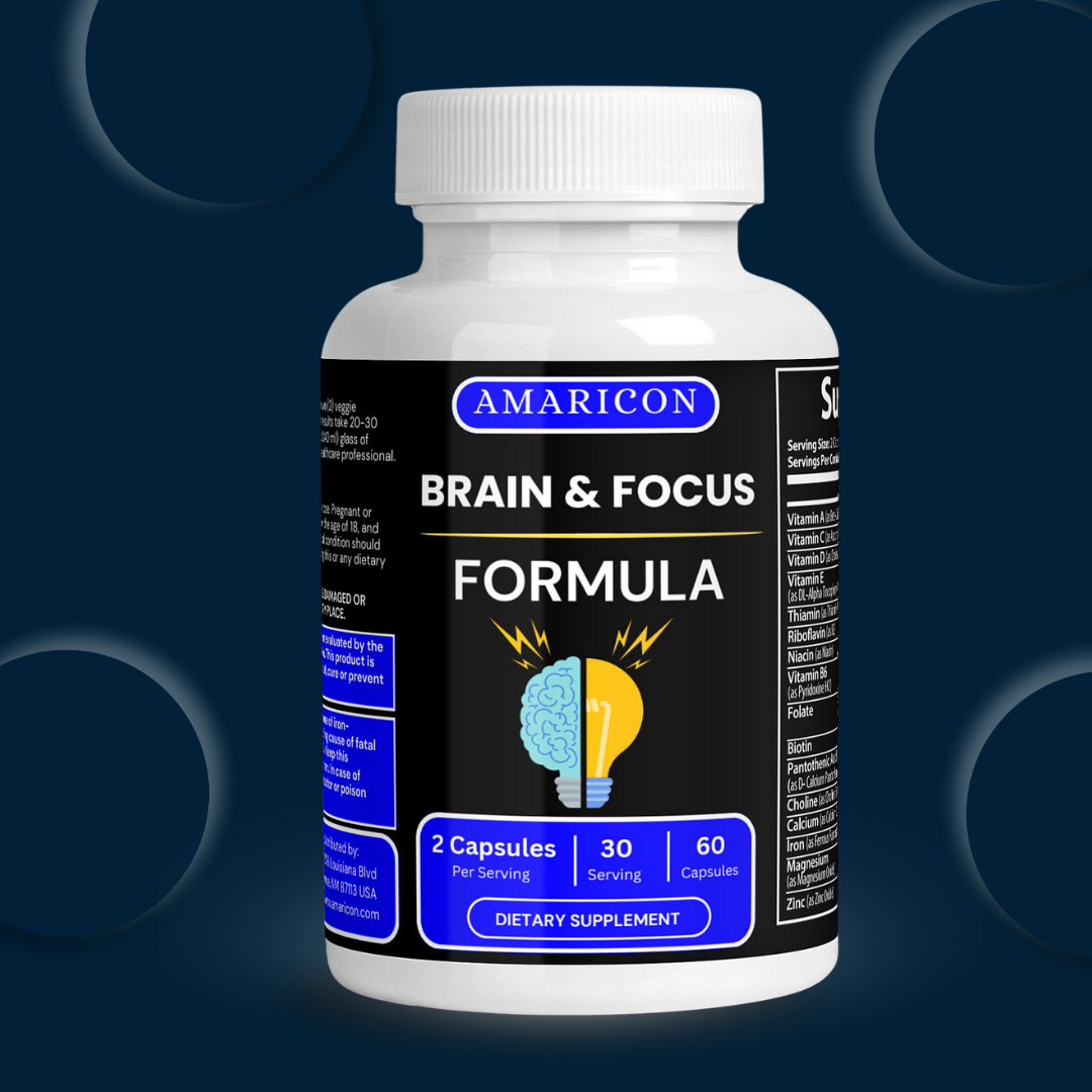 Brain & Focus Formula: Enhance Your Mental Clarity