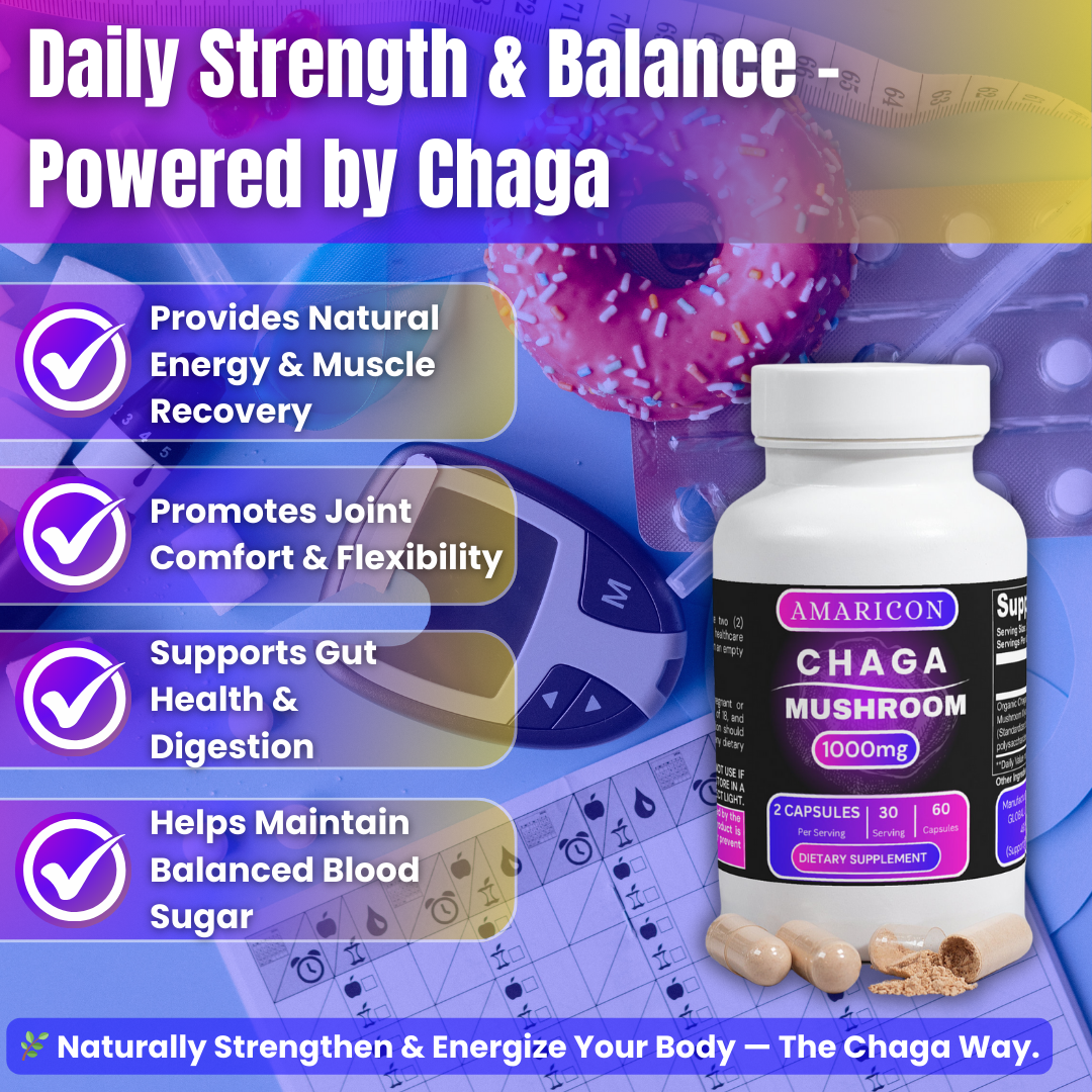Chaga Mushroom Capsules – Boost Your Body with Nature’s Most Powerful Mushroom