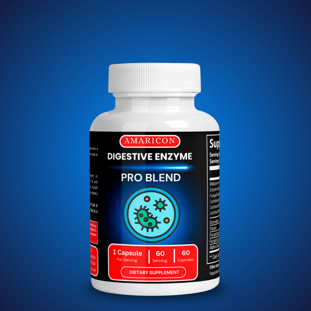 Enhance Your Digestive Health with AMARICON Digestive Enzyme Pro Blend