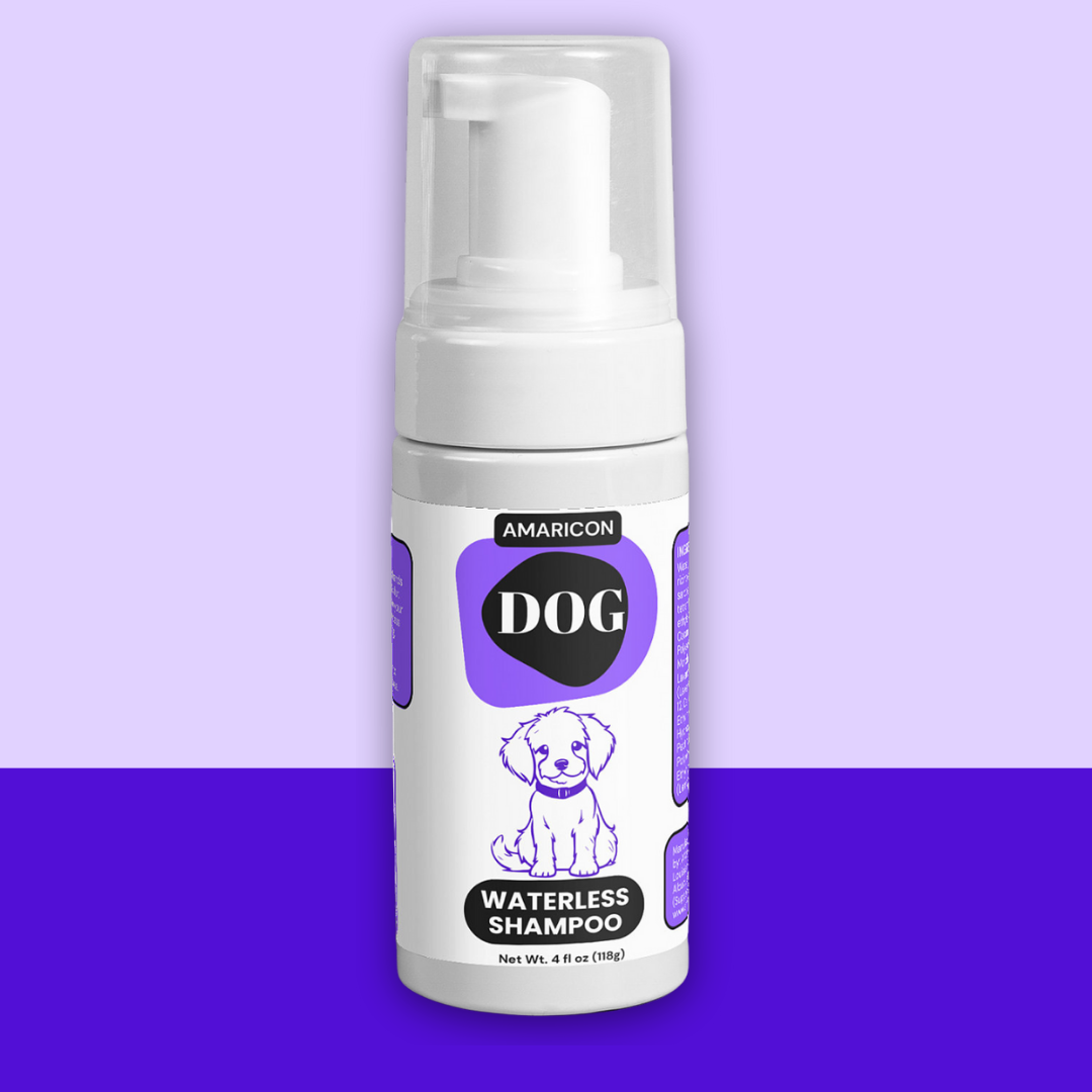 Dog Waterless Shampoo – Effortless Cleaning and Long-Lasting Freshness – 4 fl oz