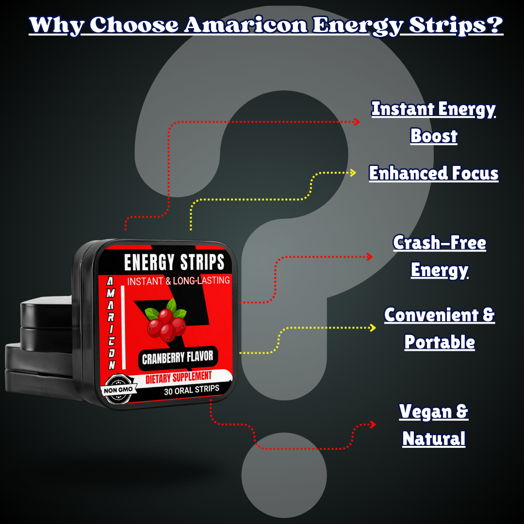 Energy Strips - Enhanced Focus, Endurance, and Mental Clarity with Natural Ingredients