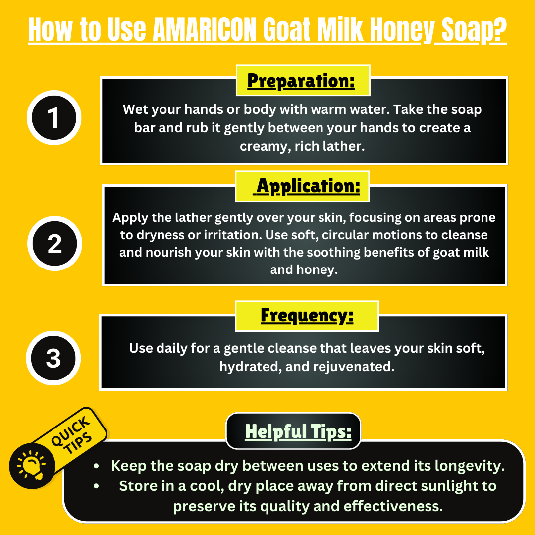 Goat Milk Honey Soap – Nourishing and Gentle Exfoliation – 4 oz