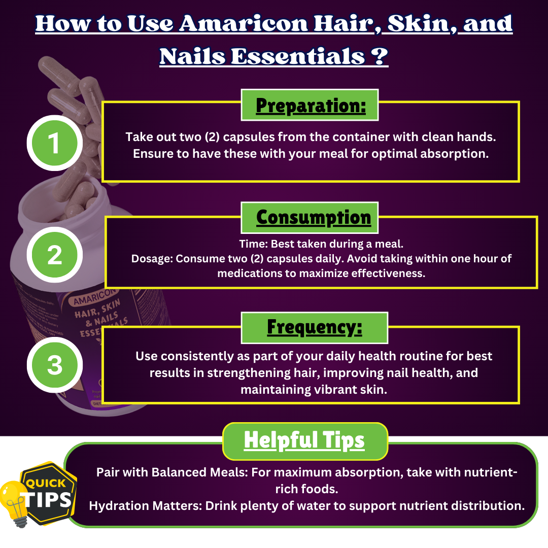 Hair, Skin, and Nails Essentials - Enhance Your Natural Glow with Vitamins B6, B7, and B9