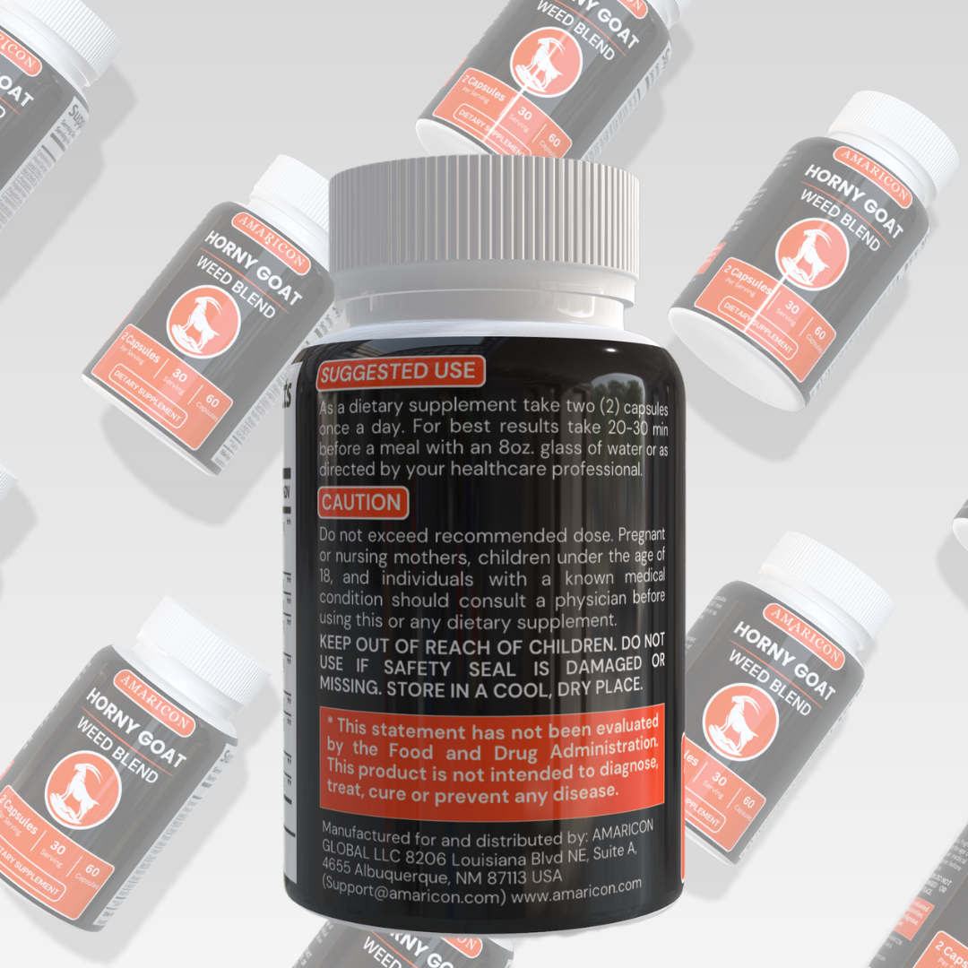 Horny Goat Weed Blend – Boost Your Vitality and Energy