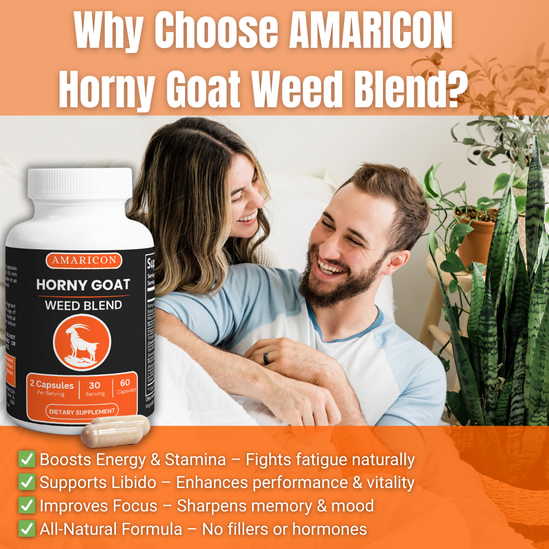 Horny Goat Weed Blend – Boost Your Vitality and Energy