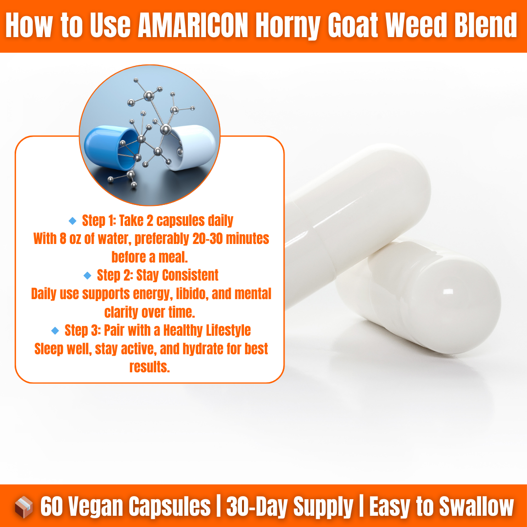 Horny Goat Weed Blend – Boost Your Vitality and Energy