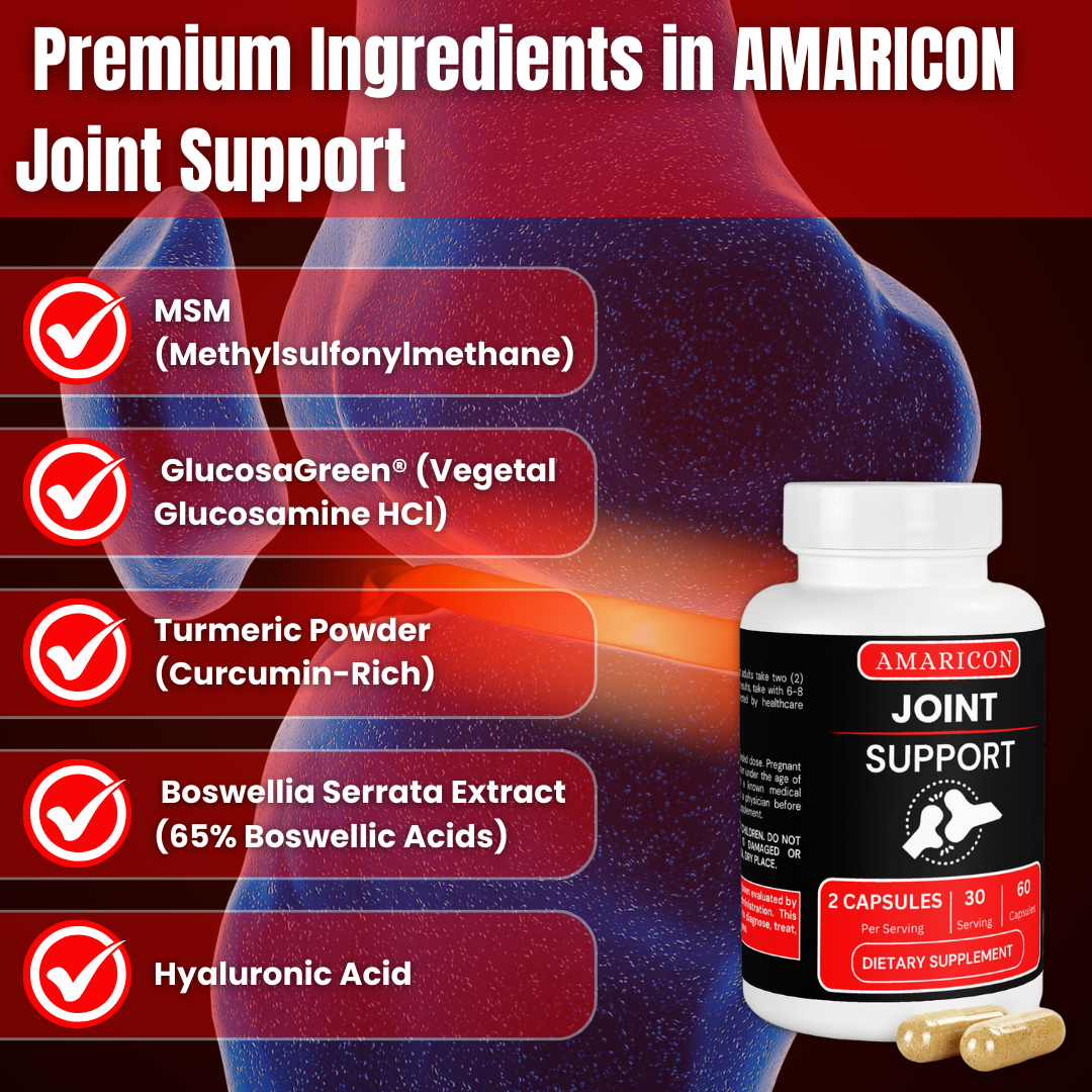 Joint Support – Advanced Formula for Joint Flexibility and Comfort