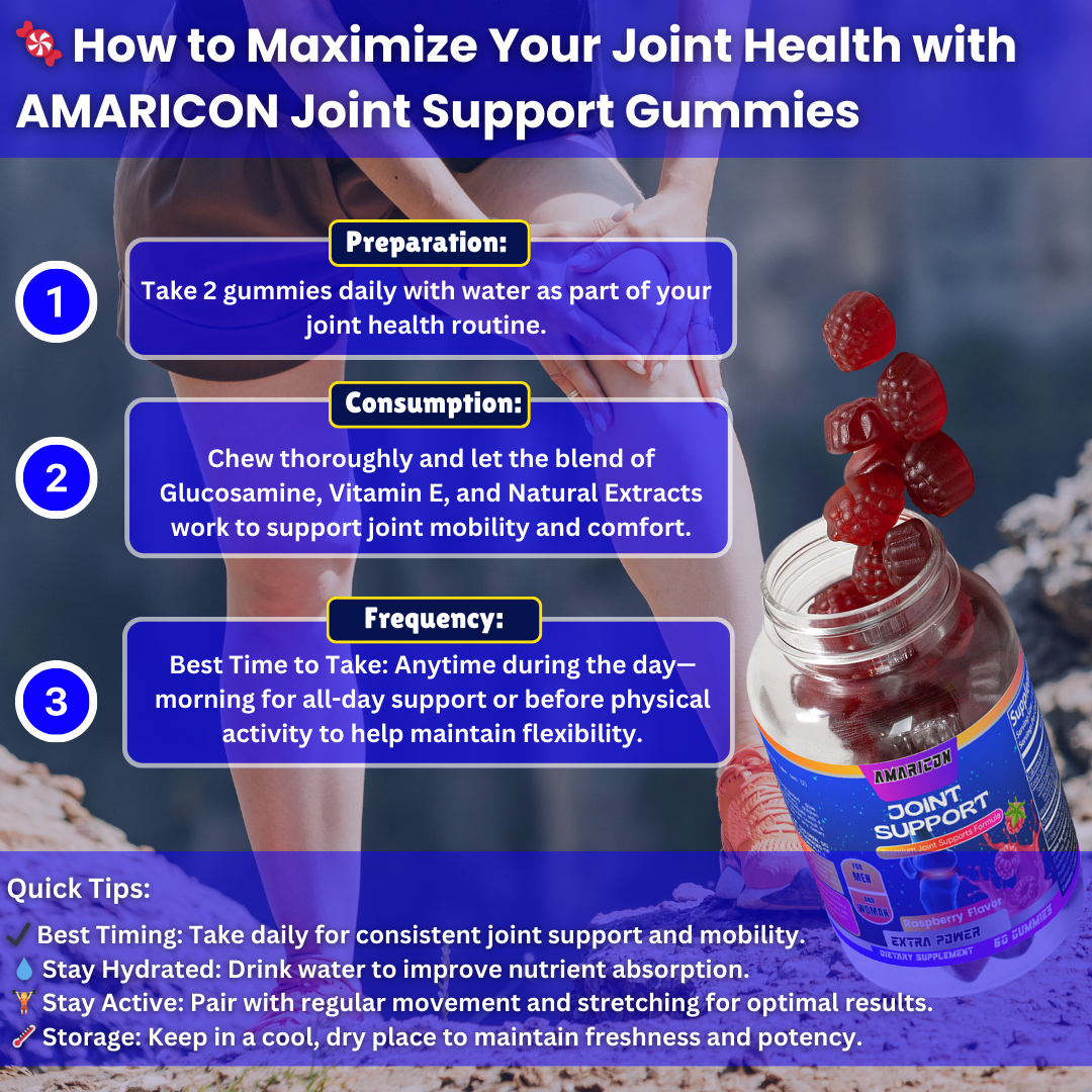 Joint Support Gummies (Adult) – Delicious Support for Joint Health and Performance