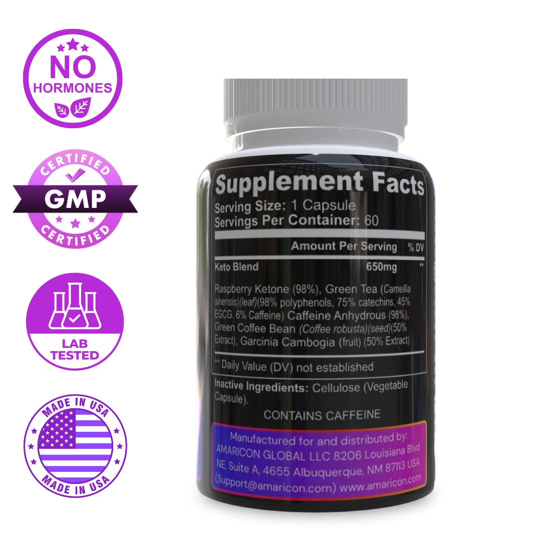 Keto-5 – Advanced Keto Support for Healthy Weight Control and Metabolism Boost
