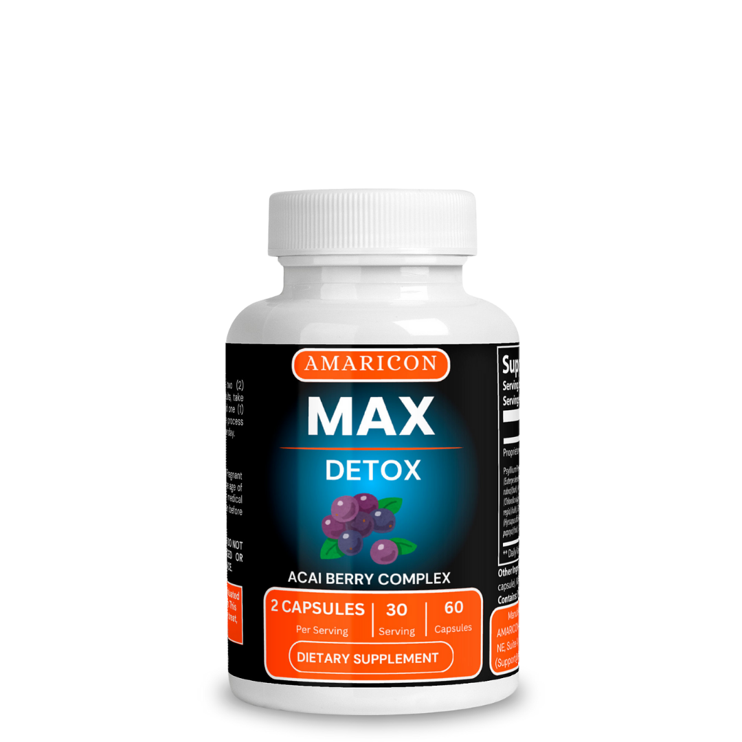 Max Detox (Acai Detox) – The Ultimate Cleansing and Detox Formula