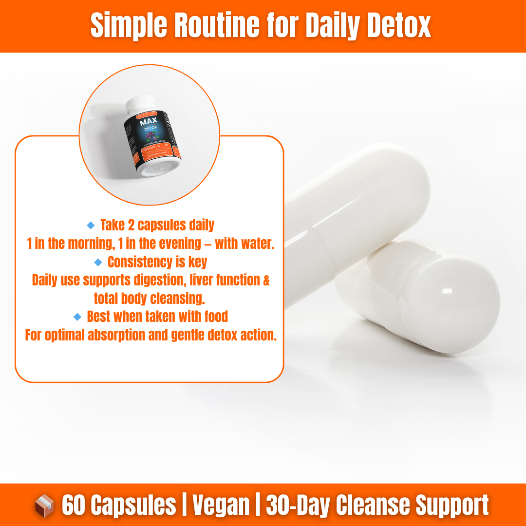 Max Detox (Acai Detox) – The Ultimate Cleansing and Detox Formula