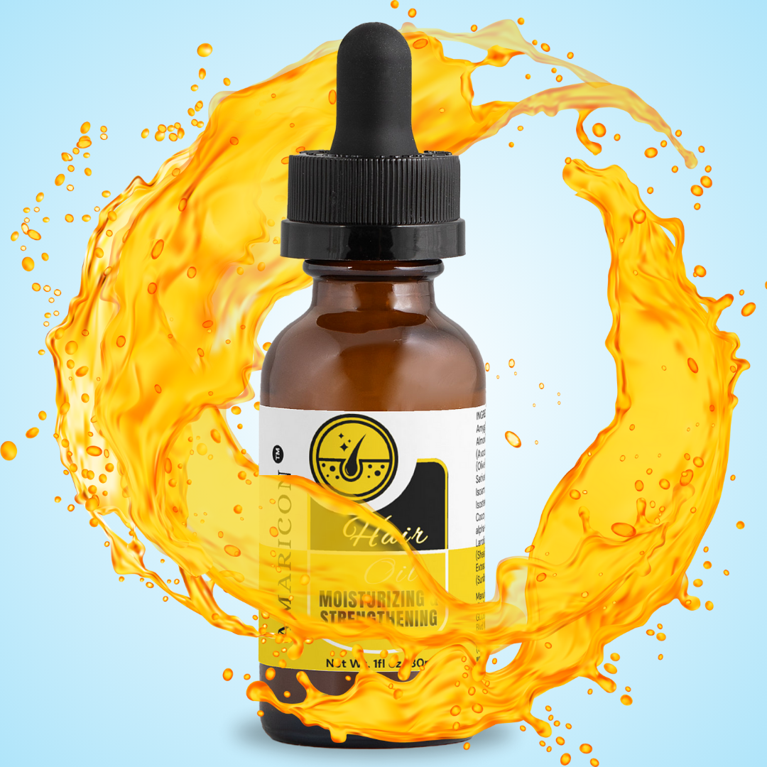 Moisturizing and Strengthening Hair Oil – Intense Nourishment and Revitalization – 1 fl oz