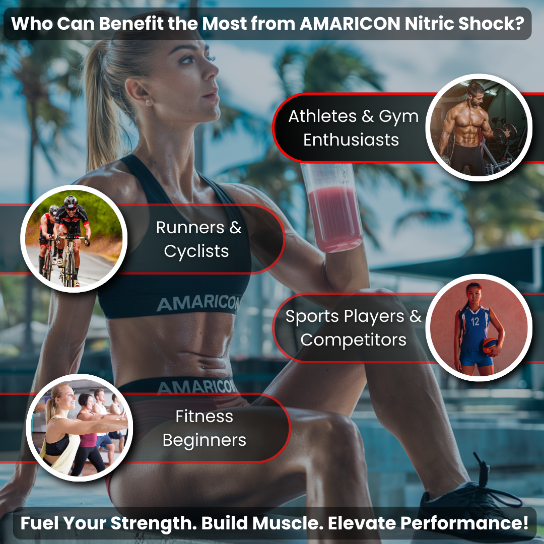 Nitric Shock Pre-Workout Powder (Fruit Punch) – Ultimate Energy & Performance Boost – 0.66 lb