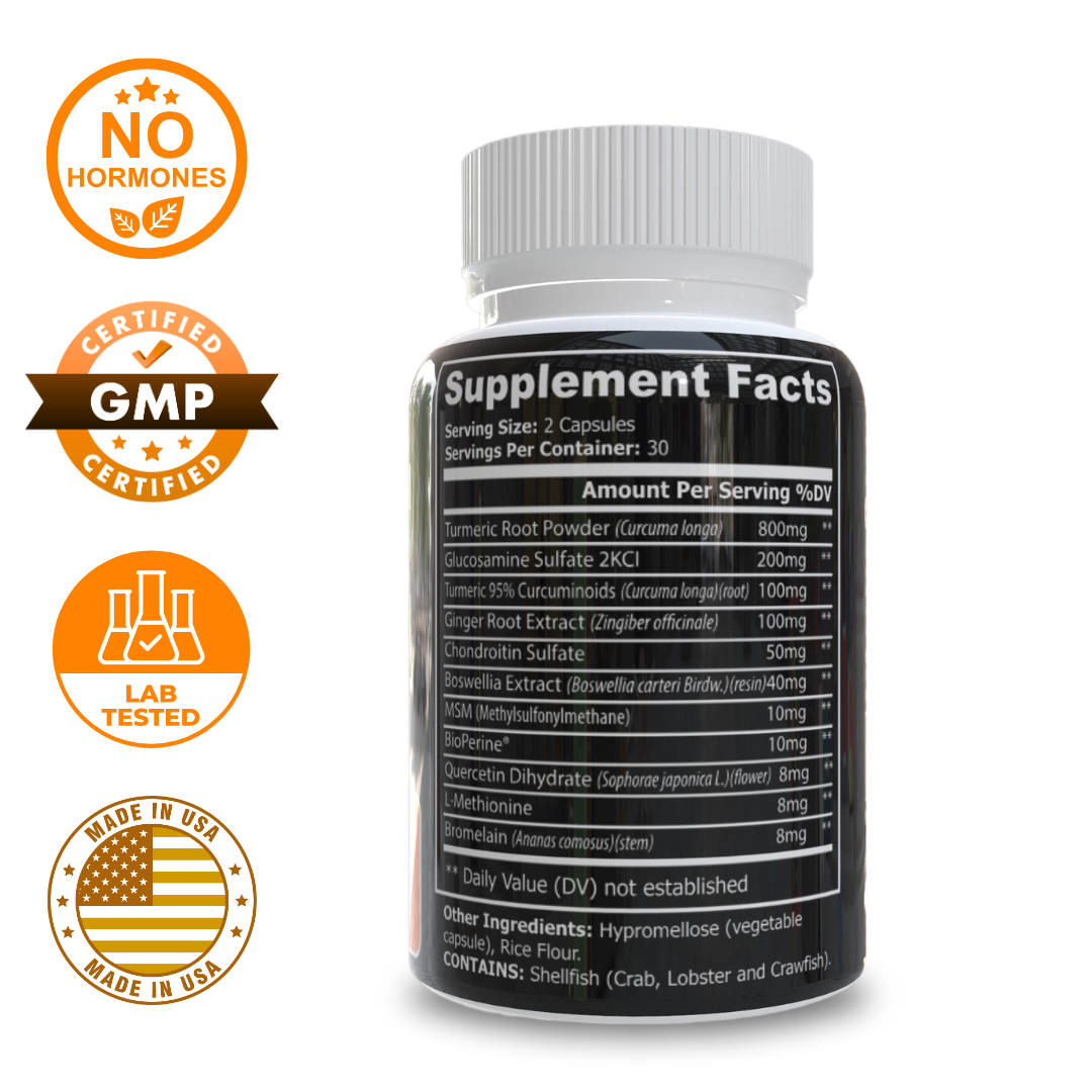 Platinum Turmeric – Advanced Joint Support and Holistic Wellness Formula