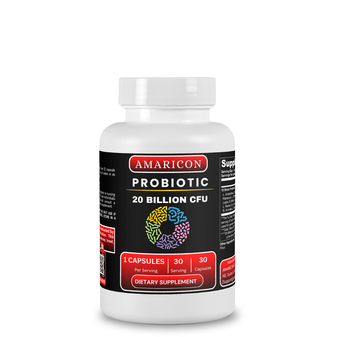 Probiotic 20 Billion – Advanced Digestive and Immune Health Support