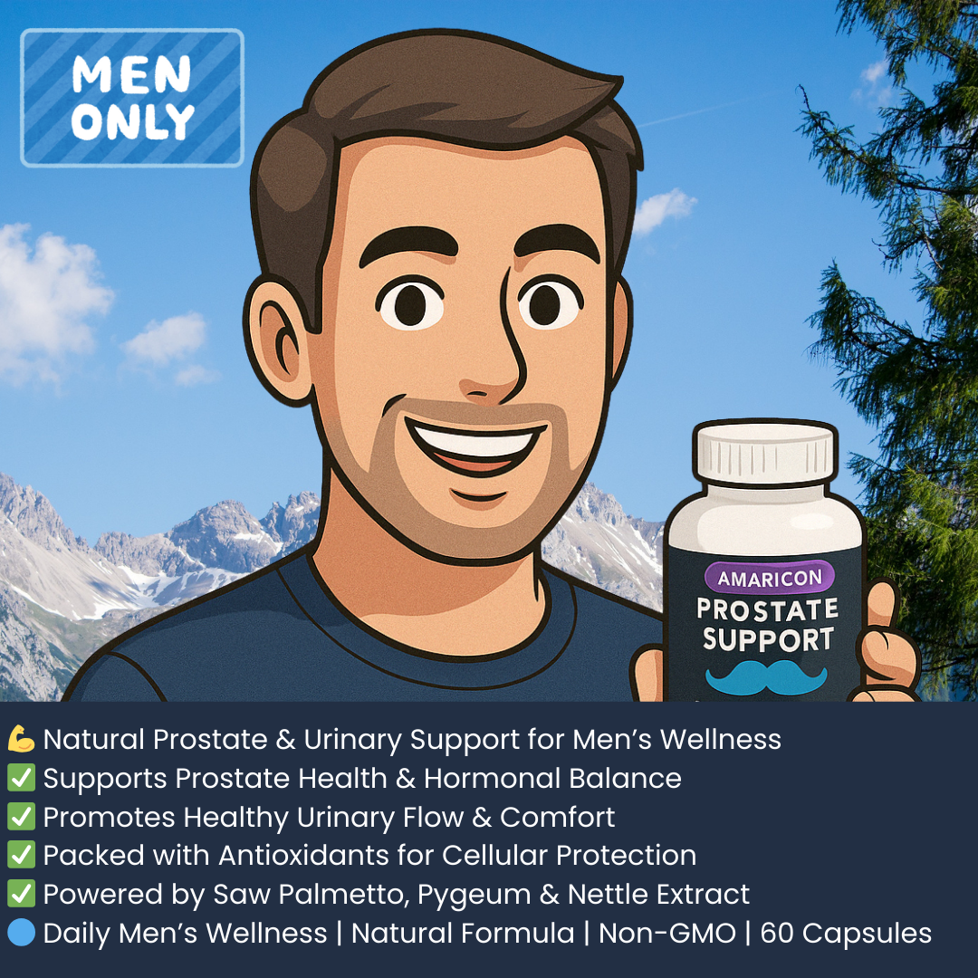Prostate Support – Holistic Men's Wellness Formula