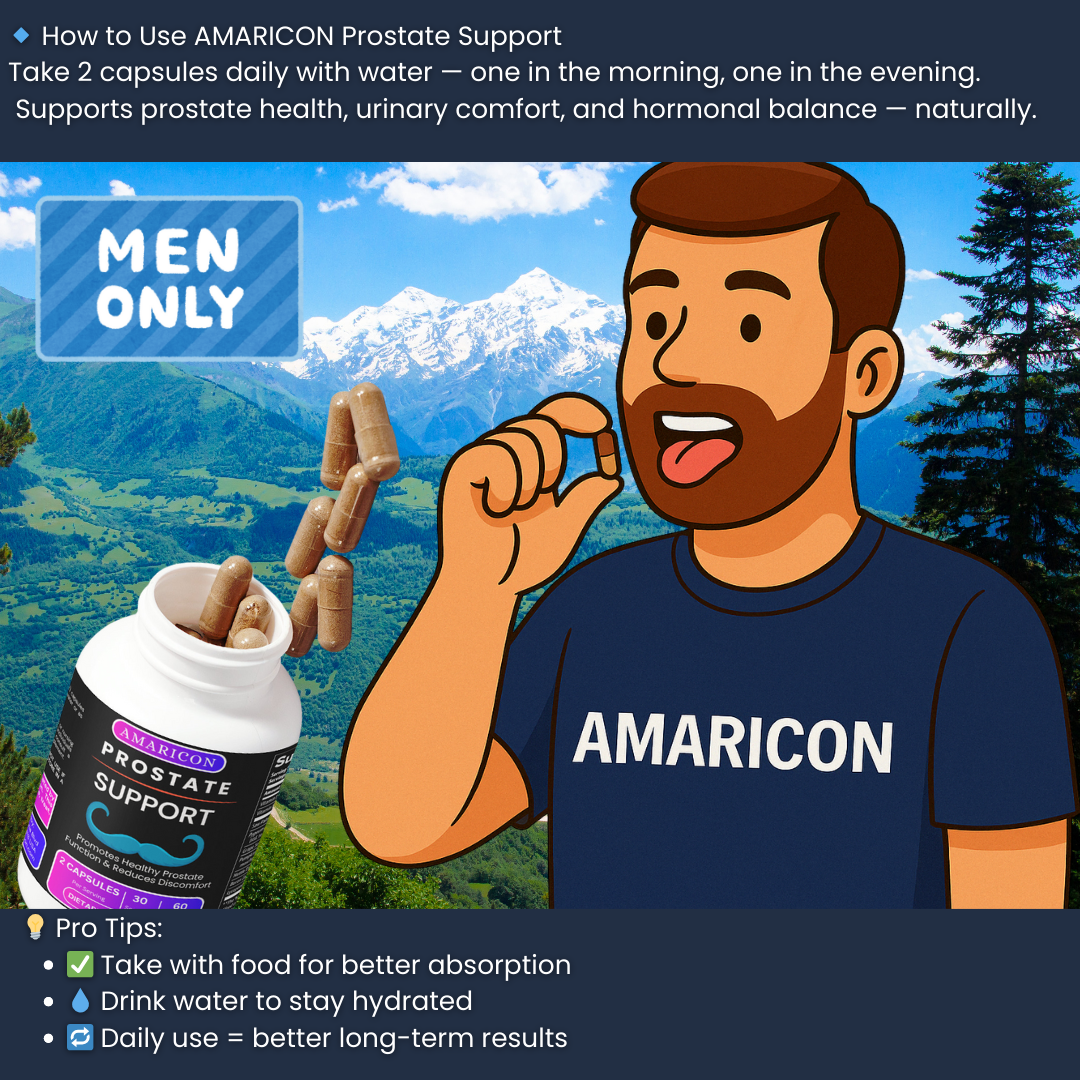 Prostate Support – Holistic Men's Wellness Formula