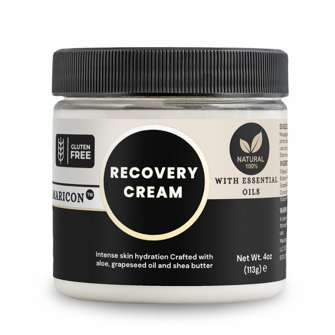 Recovery Cream – Premium Aloe Hydration and Relaxation – 4 oz