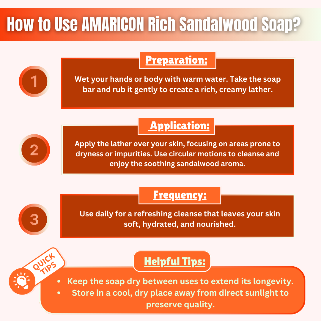 Rich Sandalwood Soap – Luxurious Moisturizing Bar – 4 oz
