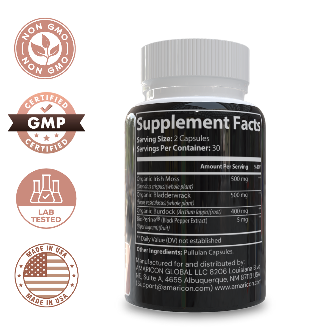 Sea Moss – Deep Herbal Cleanse for Circulatory and Lymphatic Health