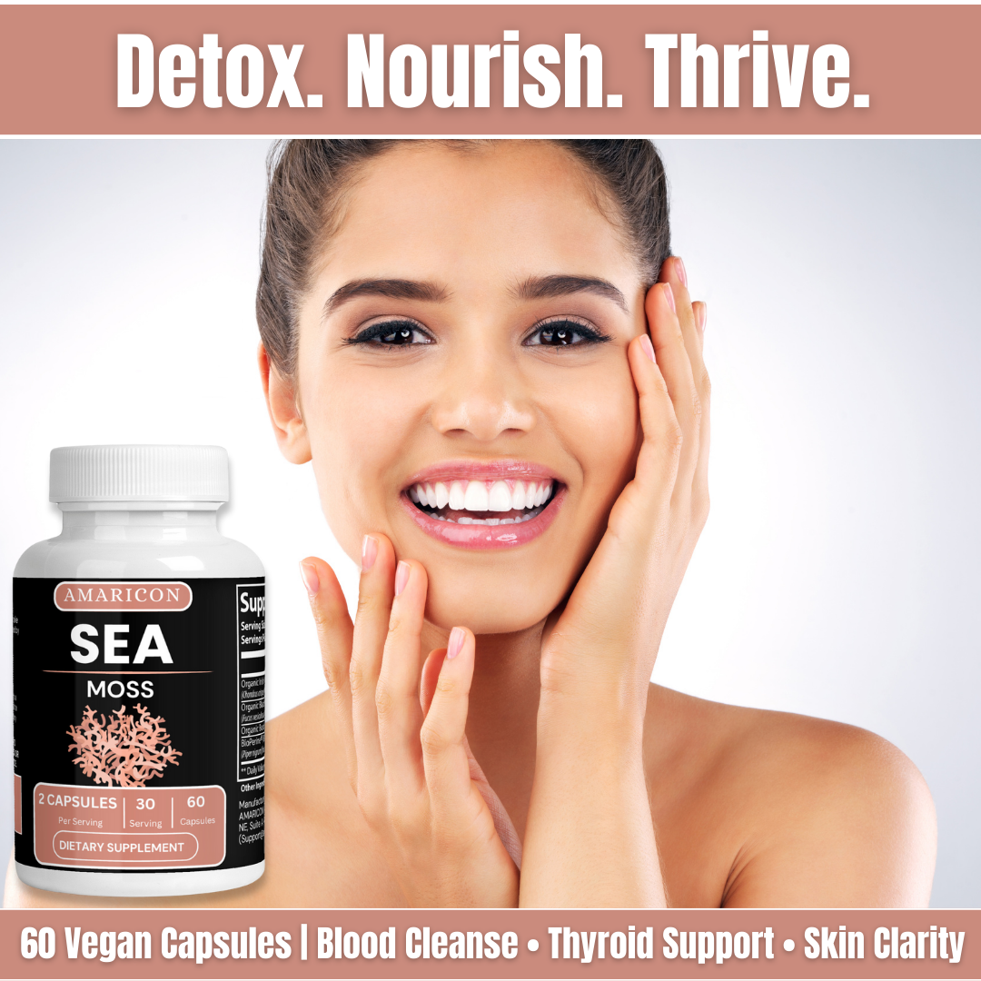 Sea Moss – Deep Herbal Cleanse for Circulatory and Lymphatic Health