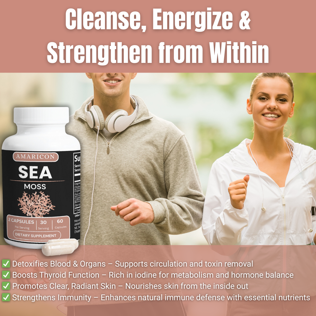 Sea Moss – Deep Herbal Cleanse for Circulatory and Lymphatic Health