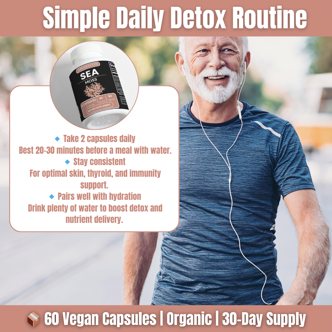 Sea Moss – Deep Herbal Cleanse for Circulatory and Lymphatic Health