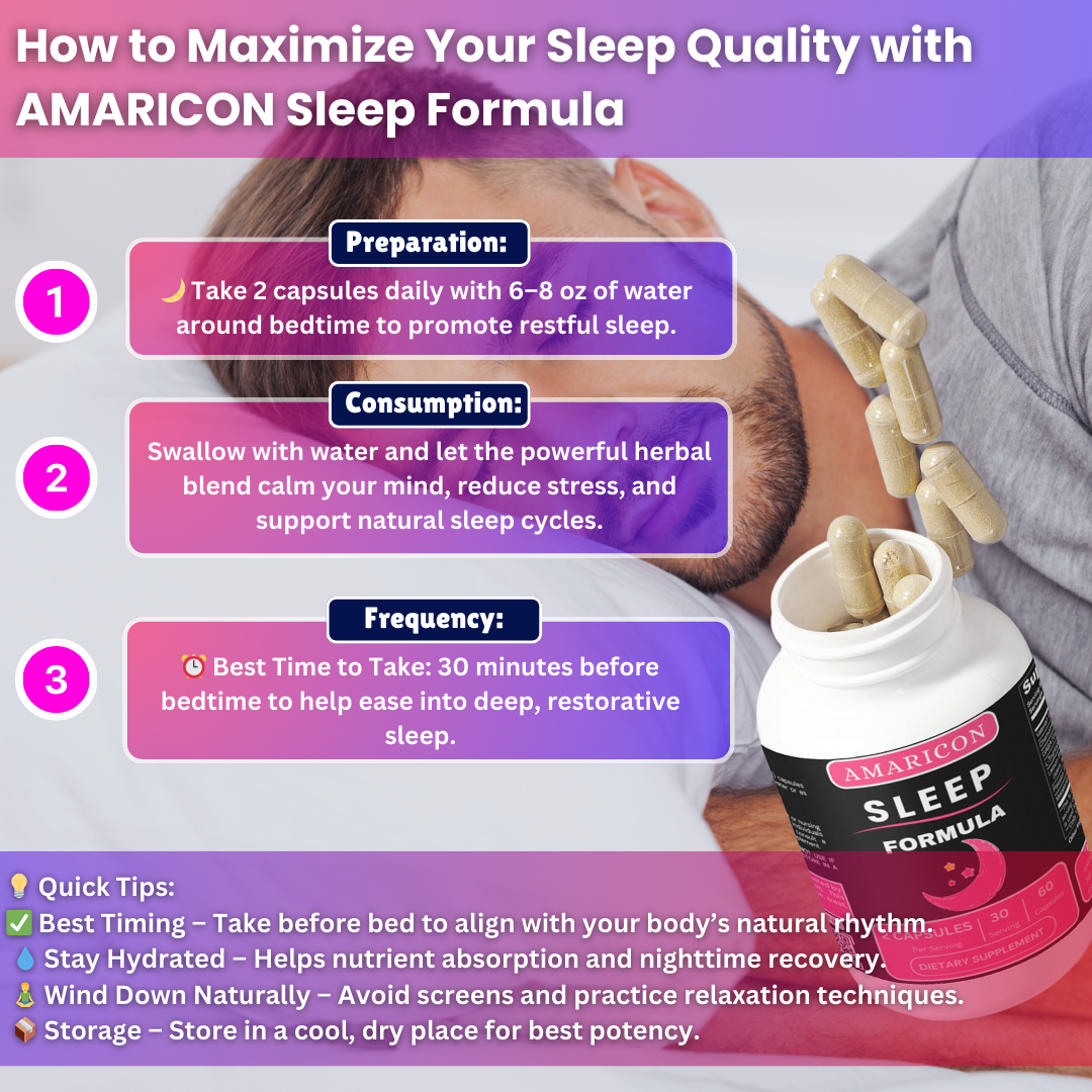 Sleep Formula – Natural Support for Restful Sleep and Relaxation