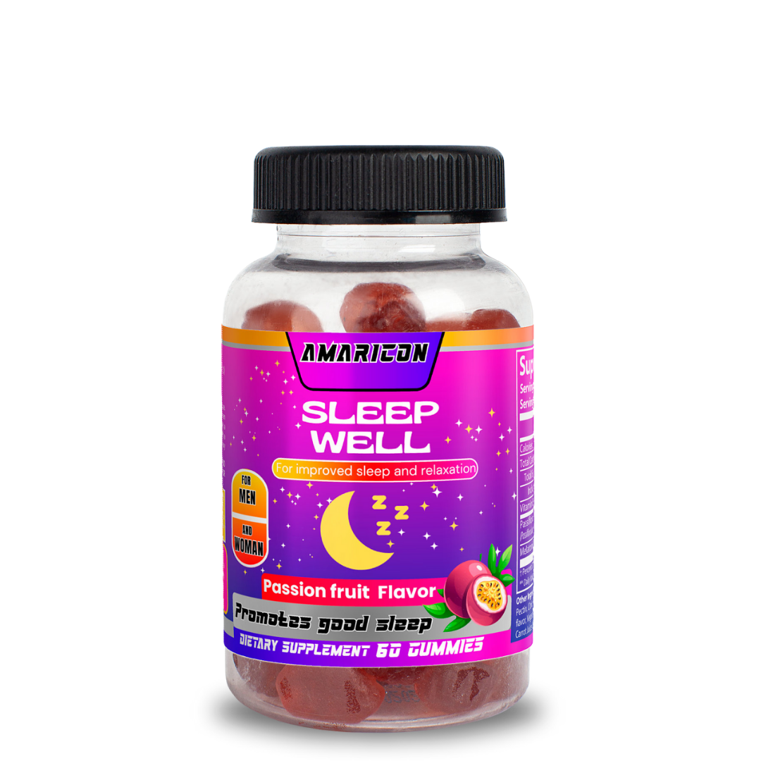 Sleep Well Gummies – Natural Support for Restful Sleep and Relaxation