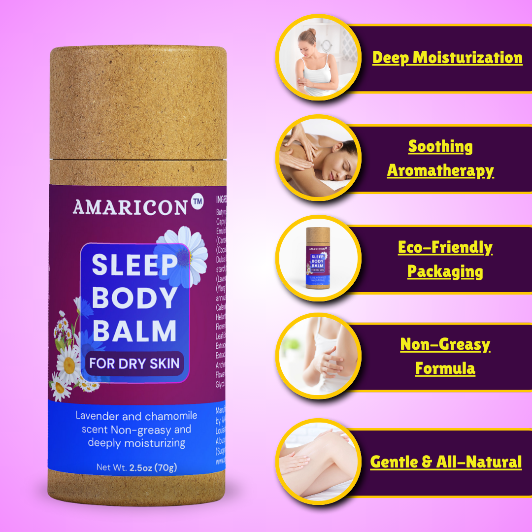 Sleep Body Balm – Lavender, Chamomile & Ylang Ylang – 2.5 oz