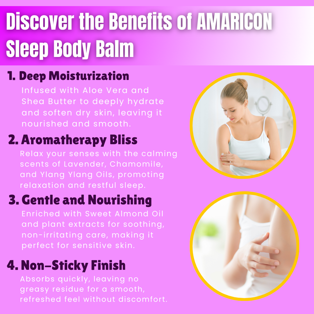 Sleep Body Balm – Lavender, Chamomile & Ylang Ylang – 2.5 oz