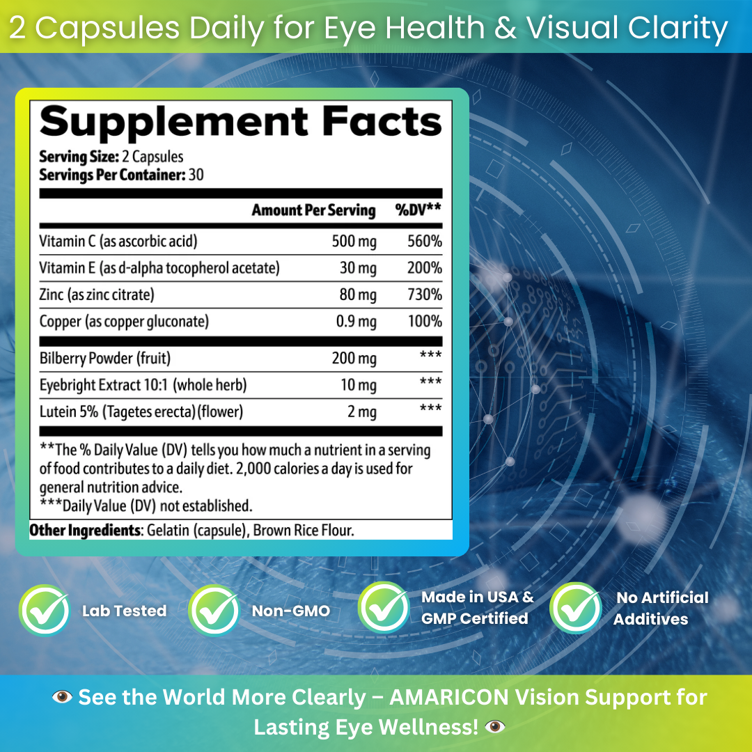 Vision Support – Comprehensive Eye Health Formula