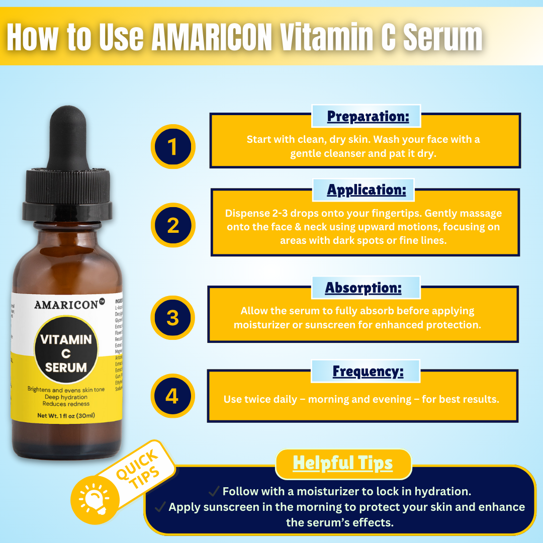 Vitamin C Serum – Brightening & Hydrating – Collagen-Boosting – 1 fl oz