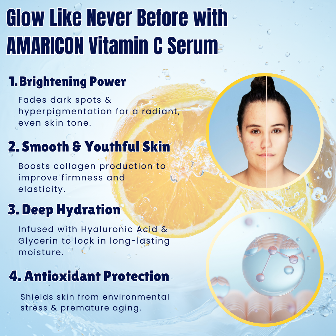 Vitamin C Serum – Brightening & Hydrating – Collagen-Boosting – 1 fl oz