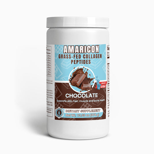 Revitalize Your Body with AMARICON Grass-Fed Collagen Peptides Powder (Chocolate): A Delicious Path to Healthier Skin, Joints, and Hair