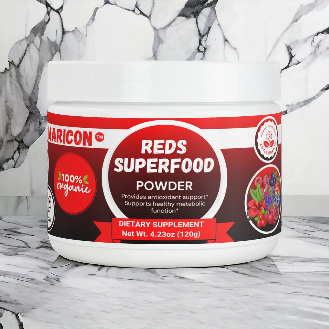 Supercharge Your Day with AMARICON Reds Superfood: Unlock the Power of Nature for Optimal Health