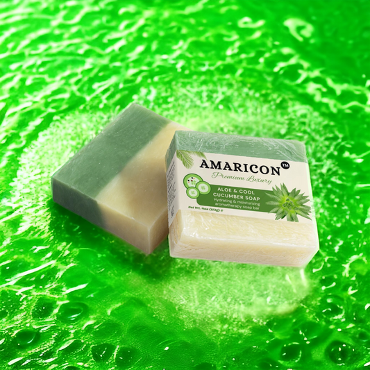 Refresh and Revitalize with AMARICON Aloe Cool Cucumber Soap