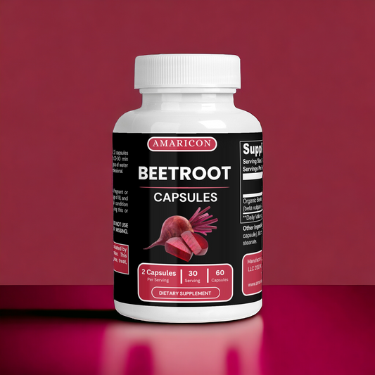 Boost Your Energy and Wellness Naturally with AMARICON Beetroot Supplement